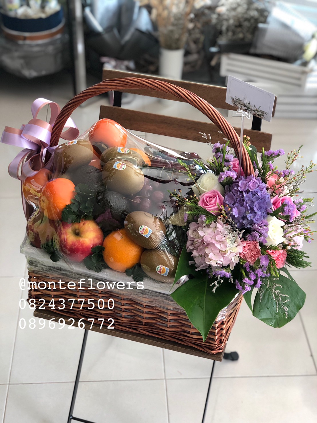 bkf11 กระเช้าผลไม้